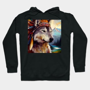 Canada Wolf . Hoodie